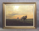 Antique Polish Ukrainian Painting Pstrak Yaroslav