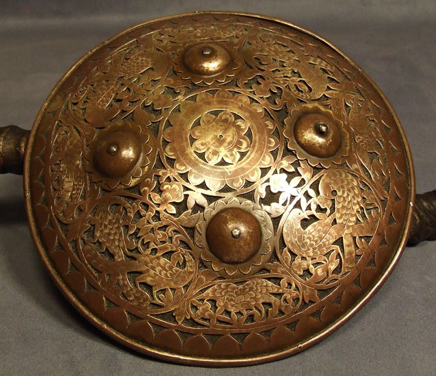 Antique 18th century Indo Persian Shield Madu