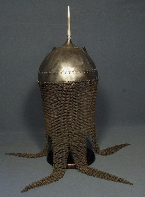Antique 17th century Indo Persian Helmet Kulah Khud