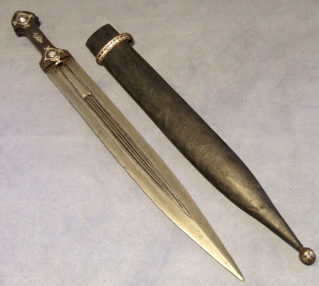 Antique Russian Sword Caucasian Dagger Kindjal