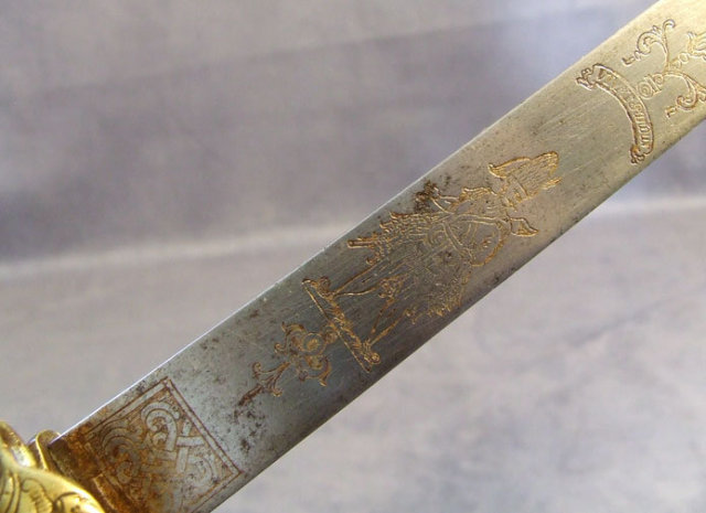Antique 18th century Sword Karabela Hungarian Pandur Sabre