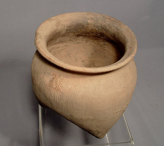 SOLD Antique Chinese Neolithic Langshan Ceramic Tripod