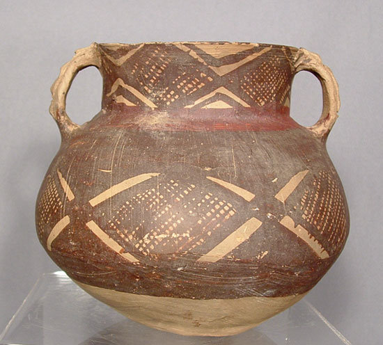 Antique Chinese Ceramic Pot Neolithic Majiayao