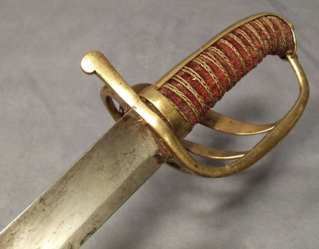 Antique French Napoleonic Infantry Officer Sword