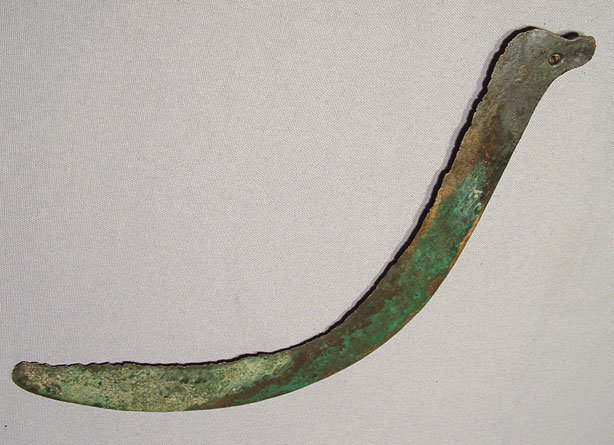 Ancient Celtic Ritual Bronze Sickle
