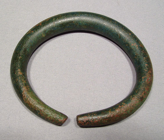 Ancient Celtic Bronze Armlet Torque, 800 to 475 BC