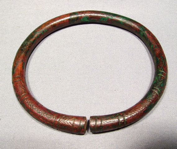 SOLD Ancient Celtic Warrior Bronze Torque Armlet