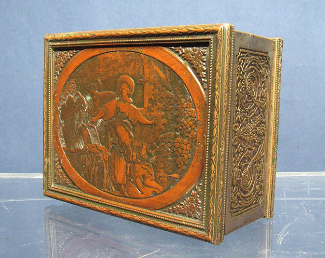 Antique 19th century Box Engraving after Jean Honore Fragonard