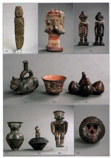 Antique Pre-Columbian Bahía Ceramic Figure