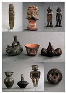 Antique Pre-Columbian Bahía Ceramic Figure