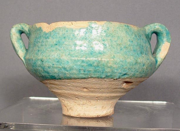 Ancient Ceramic Wine Cup Persian Sassanian
