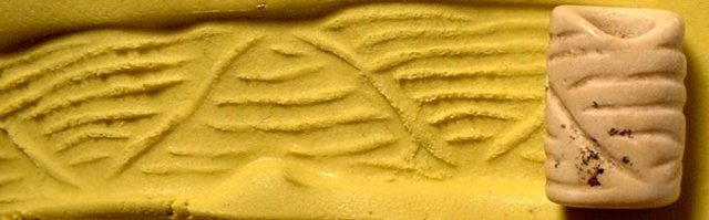 Ancient Seal Sumerian Uruk Period