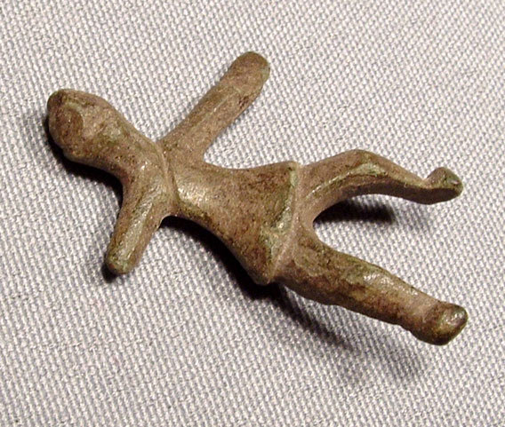 Ancient Thracian Bronze Horseman Figure