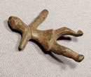 Ancient Thracian Bronze Horseman Figure