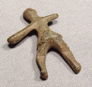 Ancient Thracian Bronze Horseman Figure
