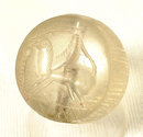 Ancient Glass Seal Sasanian Persian, 224-651 AD