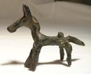 Ancient Near Eastern Hittite Bronze Horse