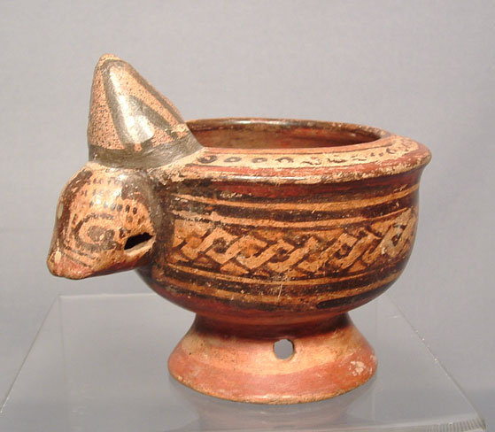 Ancient Pre-Columbian Nicoya Effigy Vessel