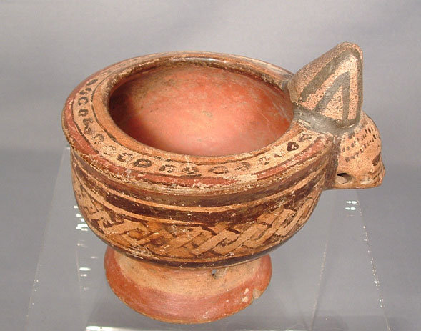 Ancient Pre-Columbian Nicoya Effigy Vessel