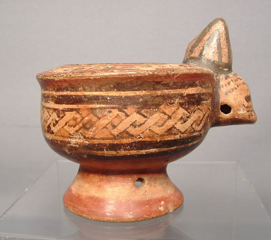 Ancient Pre-Columbian Nicoya Effigy Vessel