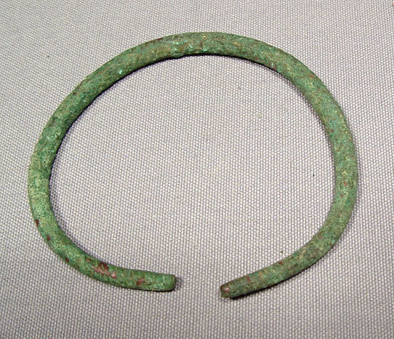 Celtic Bronze Bangle Hallstatt Culture (circa 800 to 475 BC)