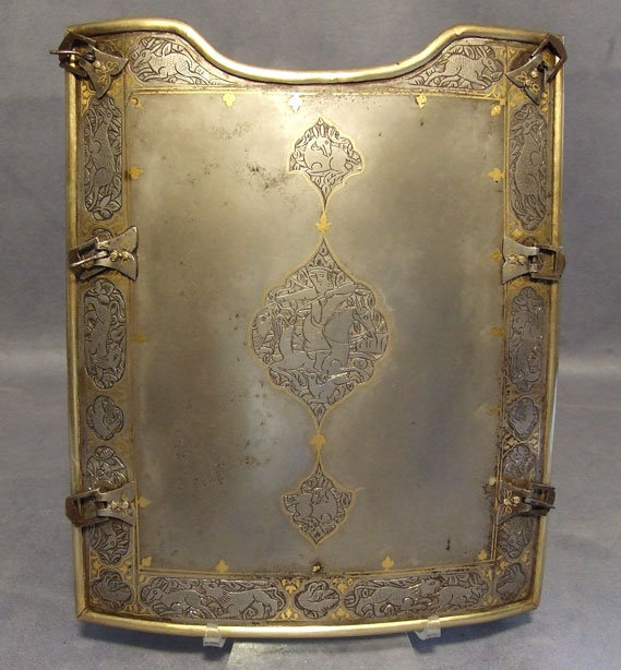 Antique Persian Armor Chahr Ayne, 18th century