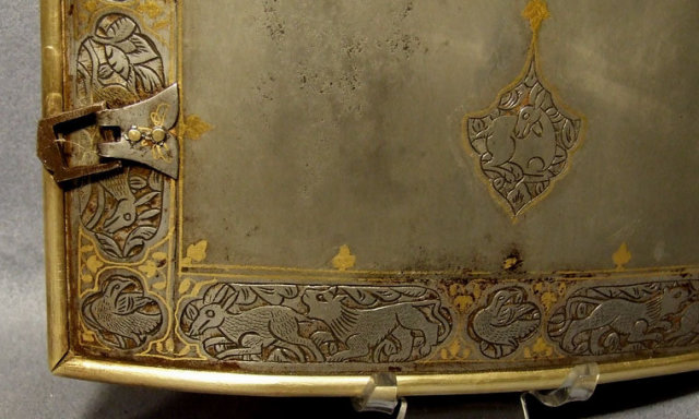 Antique Persian Armor Chahr Ayne, 18th century