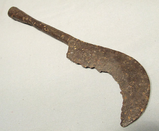 SOLD Antique Medieval Polearm German Guisarme, 15th c
