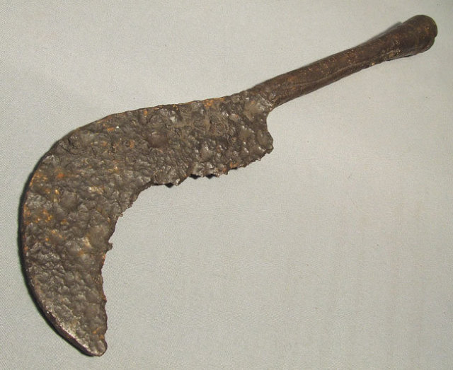 SOLD Antique Medieval Polearm German Guisarme, 15th c