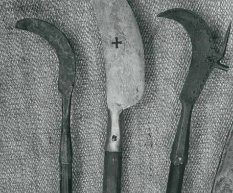 SOLD Antique Medieval Polearm German Guisarme, 15th c