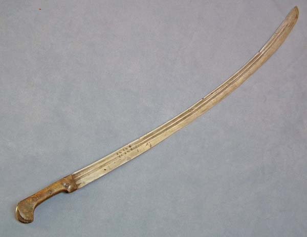 Antique Polish Blade with Russian Sword Shashka, 17th century