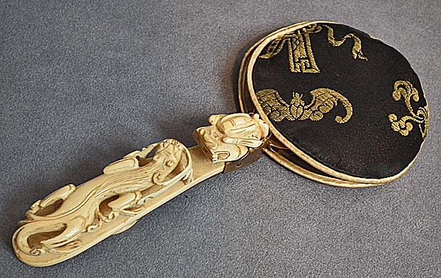 Antique Chinese Qing Dynasty Ivory Belt Hook