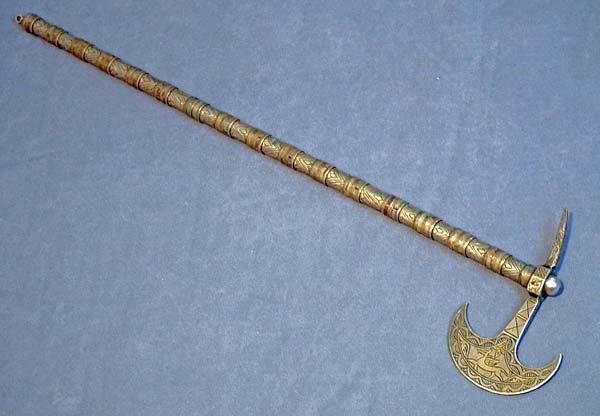 Antique 19th century Islamic Turkmen Axe