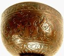 13TH CENTURY ISLAMIC BRONZE BOWL
