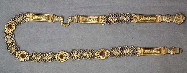 Antique Polish Belt for Dagger Sword 17th century Poland