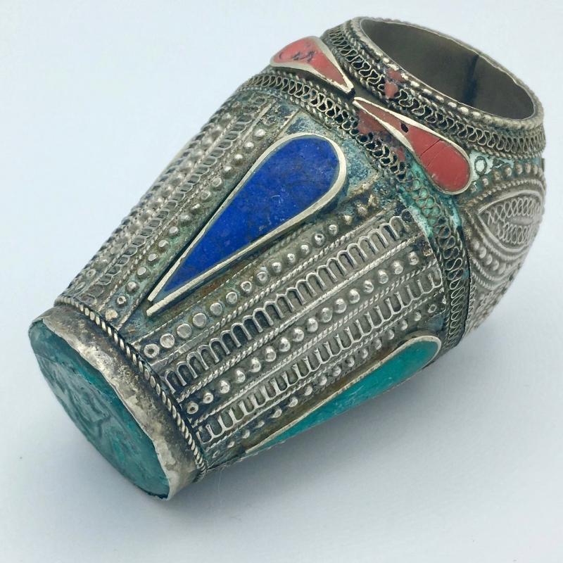 Antique Ottoman Arabic Islamic Massive Wax Seal Signet Stamp Ring