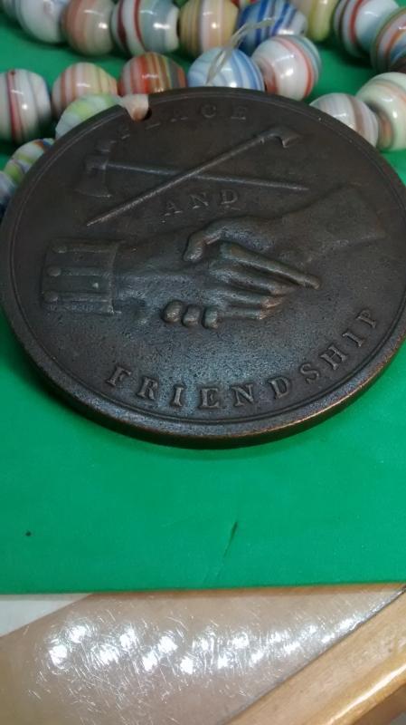 Geo. Washington Indian Peace Medal