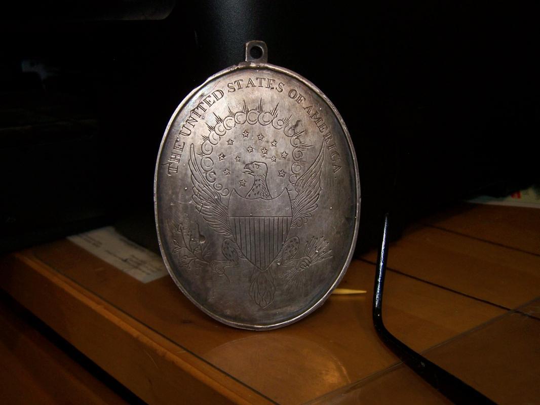 RARE G.W. Silver Peace Medal 1789 (1903)