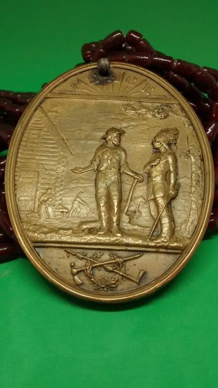 Rare James A. Garfield Peace Indian Medal