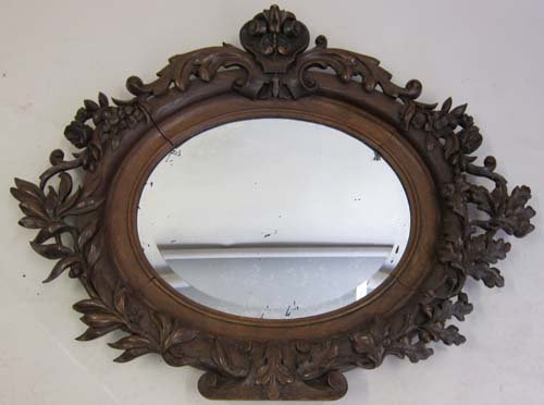 Exquisitely Carved Mirror