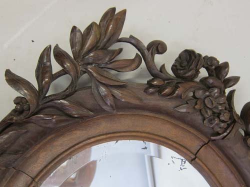 Exquisitely Carved Mirror