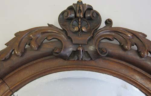 Exquisitely Carved Mirror