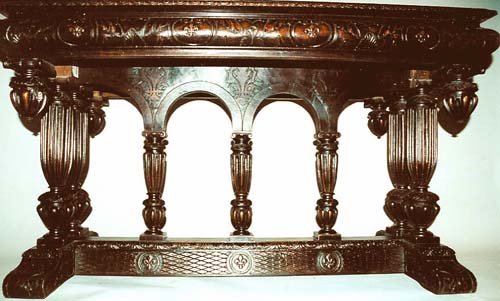 Renaissance Library Table