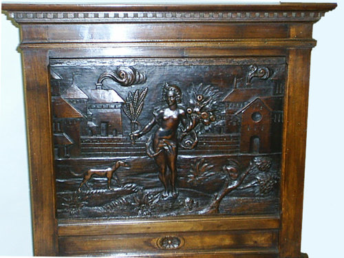 Carved Armchairs