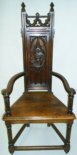 Gothic Armchairs (Caquetoires)