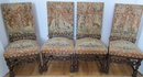 Salon Set (2 settee, 2 armchairs, 2 side chairs) based on the Lady with the Unicorn