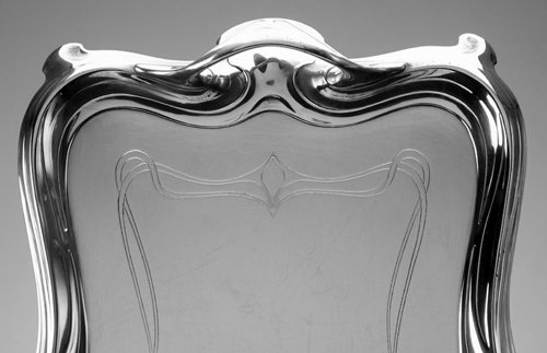 WMF Art Nouveau Jugendstil Silver plate Tray, Germany C.1900.