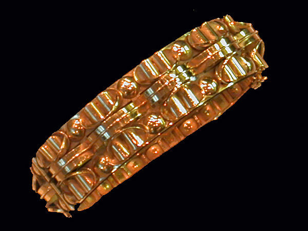 Antique French 18K Bangle, France, C.1880