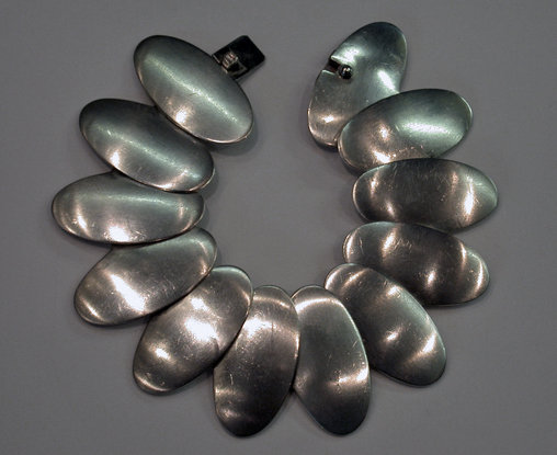 N.E.From rare design Sterling Bracelet, Norway C.1960.