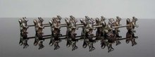 WMF Art Nouveau Squirrel Knife Rests, Germany C.1900